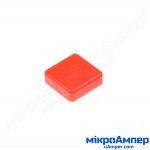 Ковпачок 12х12 червоний